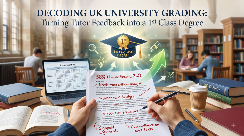 How to Turn Tutor Feedback into a First-Class UK Degree